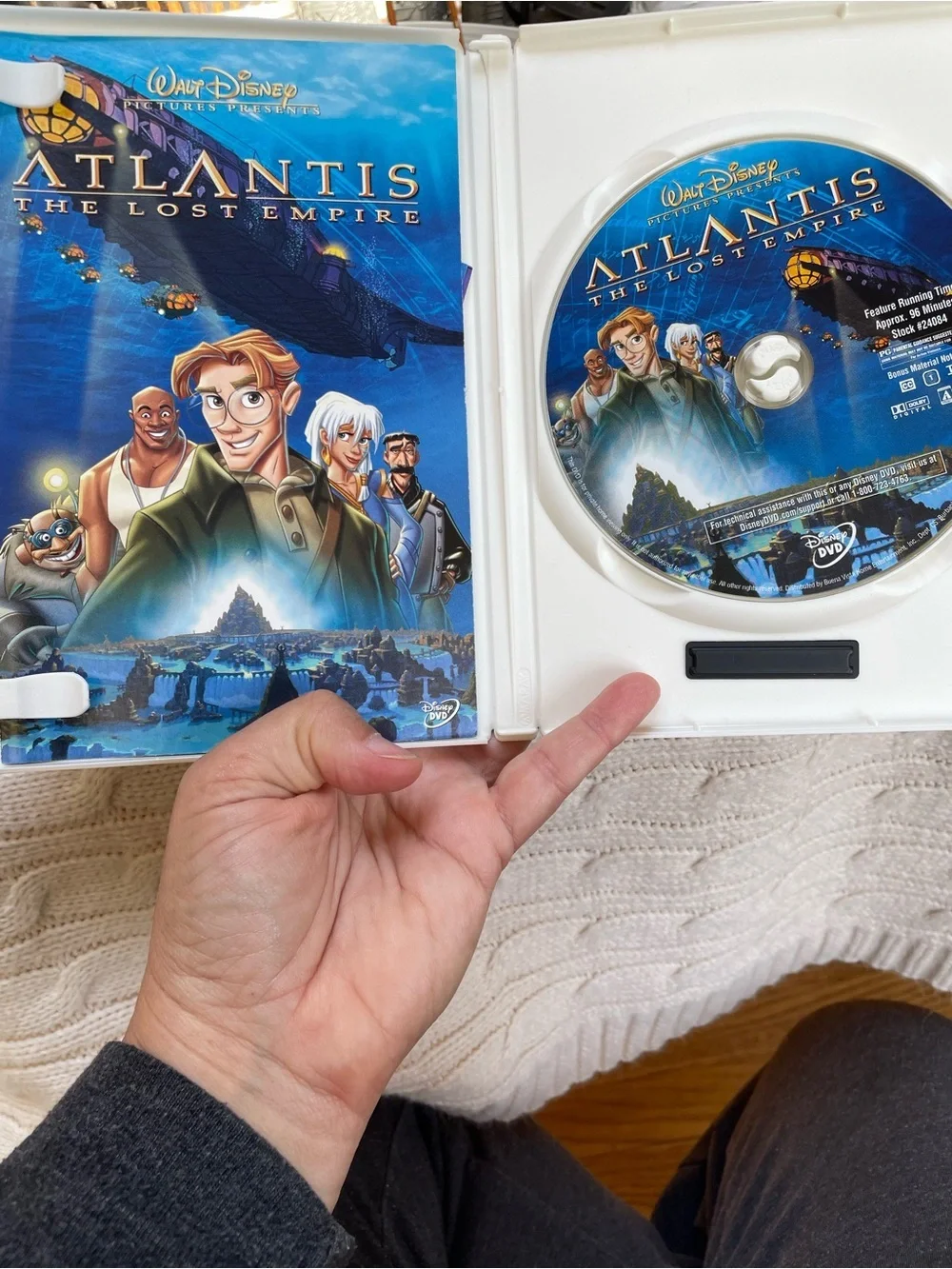 Atlantis: The Lost Empire / Atlantis: Milo's Return: Two-Movie Collection 2 dvds